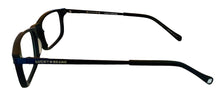 Load image into Gallery viewer, Lucky Mens Ophthalmic Matte Black Soft Rectangle Plastic Frame D805 45mm