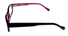 Load image into Gallery viewer, Lucky Brand Womens Purple Ophthalmic Soft Rectangle Plastic Poet 53mm