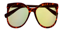 Load image into Gallery viewer, Kenneth Cole Reaction Womens Cat Eye Tortoise Plastic Sunglass KC1411. 52N