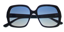 Load image into Gallery viewer, Kenneth Cole Reaction Womens Black Square Plastic Sunglass KC1412. 1W
