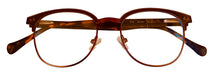 Load image into Gallery viewer, Lucky Brand Mens Ophthalmic Eyeglass Round Brown Metal D306. 49mm