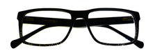 Load image into Gallery viewer, Lucky Mens Ophthalmic Black Soft Rectangle Plastic Frame D401 55mm