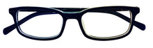 Load image into Gallery viewer, Lucky Brand Mens Ophthalmic Eyeglass Rectangle Blue Metal D800 49mm