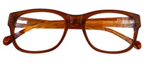 Load image into Gallery viewer, Lucky Mens Ophthalmic Brown Soft Rectangle Plastic Frame PCH 52mm