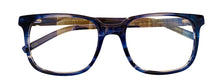 Load image into Gallery viewer, Jones New York Mens Rectangle Mens Navy Plastic Eyewear Frame, J524 56mm