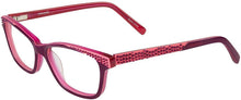 Load image into Gallery viewer, Converse Big Kids Purple Rectangle Plastic Eyeglass Frame K403. 47mm