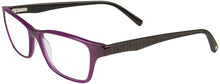 Load image into Gallery viewer, Share Jones New York Mens Petite Plastic Rectangle Eyewear Frame, Purple J230 . 48mm Jones New York