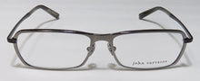 Load image into Gallery viewer, John Varvatos Designer Eyeglasses V136 in Gunmetal 55mm DEMO LENS John Varvatos