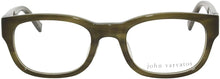 Load image into Gallery viewer, John Varvatos Mens Olive Eyeglass Plastic Square Frame V337 50mm