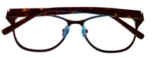 Load image into Gallery viewer, Jones New York Brown Unisex Metal Soft Cat Eye Eyewear Frame, J488. 55mm
