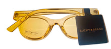 Load image into Gallery viewer, Lucky Brand Yellow Womens Sunglass Cateye Plastic, Yellow Lens Pacific