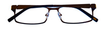 Load image into Gallery viewer, Jones New York Mens Rectangle Metal Eyewear Frame, J352 Gunmetal 59mm