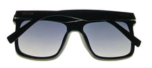 Load image into Gallery viewer, Kenneth Cole Reaction Mens Matte Black Square Plastic Sunglass KC1417. 2B