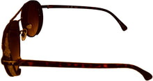 Load image into Gallery viewer, Isaac Mizrahi Womens Dk Brown Metal Fashion Aviator Sunglass IM31257 TT Isaac Mizrahi