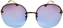 Load image into Gallery viewer, Isaac Mizrahi Womens Silver Round Rimless Sunglass IM31265 SI Isaac Mizrahi