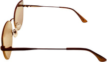 Load image into Gallery viewer, Isaac Mizrahi Womens Dark Brown Metal Cateye Sunglass IM31263 BR Isaac Mizrahi