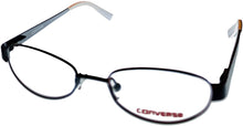 Load image into Gallery viewer, Converse Big Kids Black Oval Metal Purr Eyewear Frame. 49mm