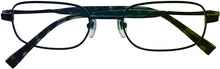 Load image into Gallery viewer, John Varvatos Rectangle Men Black Rectangle Metal Eyewear Frame V140 50mm