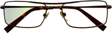 Load image into Gallery viewer, John Varvatos Men's V138 Sunglasses, Metallic Brown, 54/18/140 John Varvatos