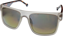 Load image into Gallery viewer, Converse Mens Matte Crystal Plastic Rectangle Sunglass, Flash Lens H082 Converse