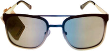 Load image into Gallery viewer, Fila Mens Matte Gunmetal Rectangle Metal Sunglass SF9949 627 Fila