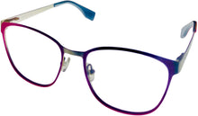 Load image into Gallery viewer, Converse Womens Soft Square Metal Eyewear Frame A221 52mm Pink Silver Converse