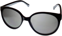 Load image into Gallery viewer, Converse Mens Black Oval Plastic Sunglass, Solid Smoke Lens H078
