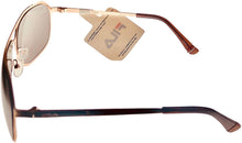 Load image into Gallery viewer, Fila Mens Matte Gold Square Aviator Sunglass SF9946 648X