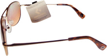 Load image into Gallery viewer, Converse Mens Gold Metal Aviator Sunglass, Brown Gradient Lens H112 Converse