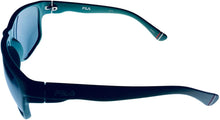 Load image into Gallery viewer, Fila Mens Matte Green Rectangle Plastic Wrap Sunglass SF9347 0B56 Fila