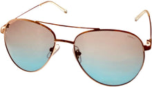 Load image into Gallery viewer, Esprit Women's Sunglasses Gold Metal Aviator ET39095. 547