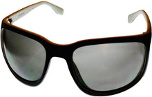 Load image into Gallery viewer, Converse Mens Black White Rectangle Wrap Plastic Sunglass, H118