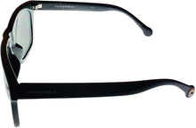 Load image into Gallery viewer, Converse Mens Black Square Plastic Sunglass, Silver Flash Lens, H071 Converse