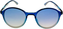 Load image into Gallery viewer, Esprit Womens Blue Fade Round Plastic Sunglass ET39124 543