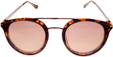 Load image into Gallery viewer, Isaac Mizrahi Womens Tortoise Round Plastic Sunglass IM31261 TT Isaac Mizrahi