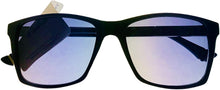 Load image into Gallery viewer, Fila Mens Matte Black Blue Front Rectangle Plastic Sunglass SF9282. Z42 Fila