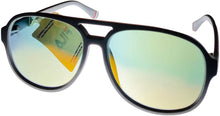 Load image into Gallery viewer, Fila Mens Plastic Matt Gray Rectangle Aviator Sunglass, Flash Lens SF9339. V65V Fila