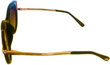 Load image into Gallery viewer, Chopard Womens Black Gold Plastic Cateye Sunglass SCH233 700 Chopard