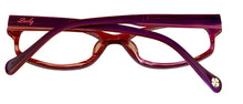 Load image into Gallery viewer, Lucky Brand Womens Purple Ophthalmic Soft Rectangle Plastic Poet 53mm