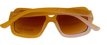 Load image into Gallery viewer, Kenneth Cole Reaction Womens Beige Brown Square Plastic Sunglass KC1412. 25F Kenneth Cole
