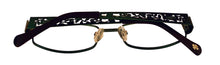 Load image into Gallery viewer, Lucky Womens Ivy Teal Metal Eyeglass Soft Rectangle 51mm