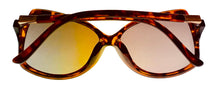 Load image into Gallery viewer, Kenneth Cole Reaction Tortoise Rectangle Womens Plastic Sunglass, KC1408. 52F