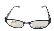 Load image into Gallery viewer, Lucky Brand Women's Eyeglass Soft Rectangle Black Metal L502. 51mm