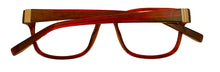 Load image into Gallery viewer, Jones New York Mens Ophthalmic Plastic Rectangle Eyewear Frame J748 Ruby 51