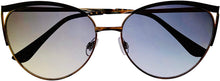 Load image into Gallery viewer, Isaac Mizrahi Womens Black Tear Drop Metal Sunglass IM31256 BK Isaac Mizrahi