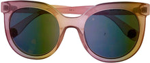 Load image into Gallery viewer, Converse Women's Pink Plastic Round Sunglass, Flash Lens H107 Converse