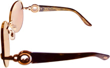 Load image into Gallery viewer, Chopard Women Rose Gold Rimless Round Plastic Sunglass, Gradient Lens SCHB67S Chopard