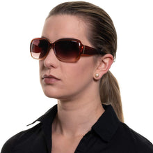Load image into Gallery viewer, Esprit Women's ET 19451 573 Sunglasses Brown Fade Rectangle Plastic Esprit