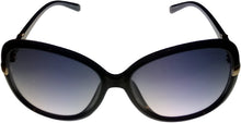 Load image into Gallery viewer, Esprit Sunglass Womens Square Black Plastic Rectangle 19456 538