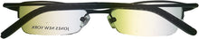 Load image into Gallery viewer, Jones New York Women Rectangle Rimless Metal Black J434 50mm
